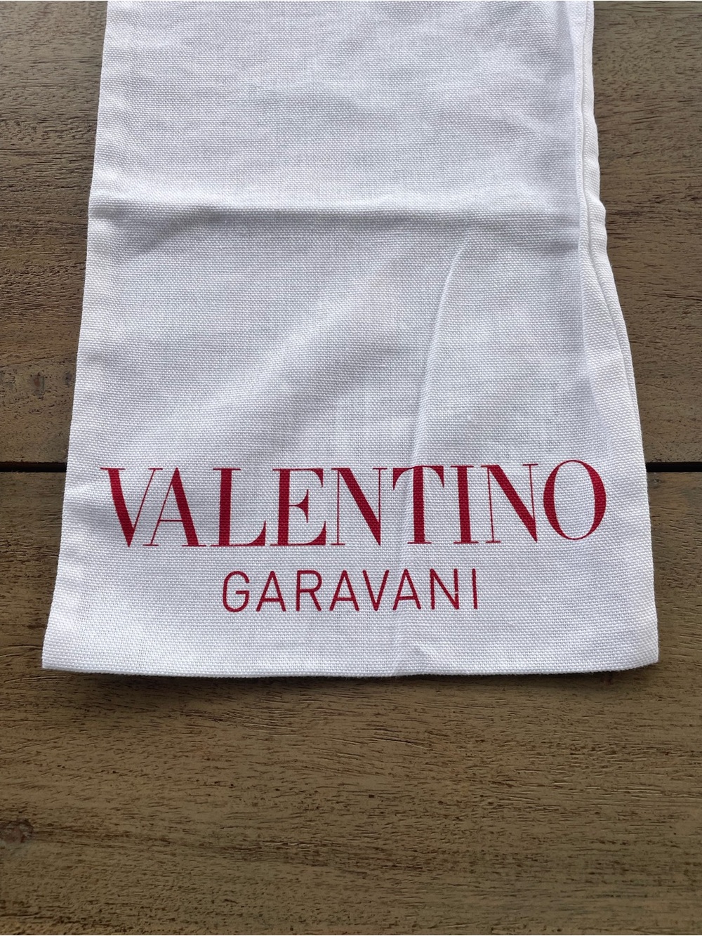 2 Valentino Garavani White Dust Bags - Picture 2 of 11